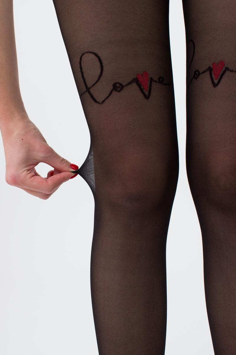 Колготки с узором Foxy 1 20d