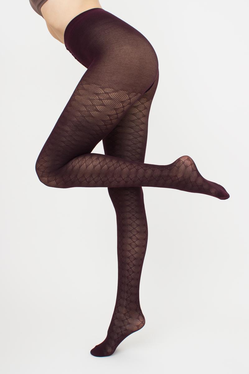 Хлопковые колготки с узором Lacery 1 60d