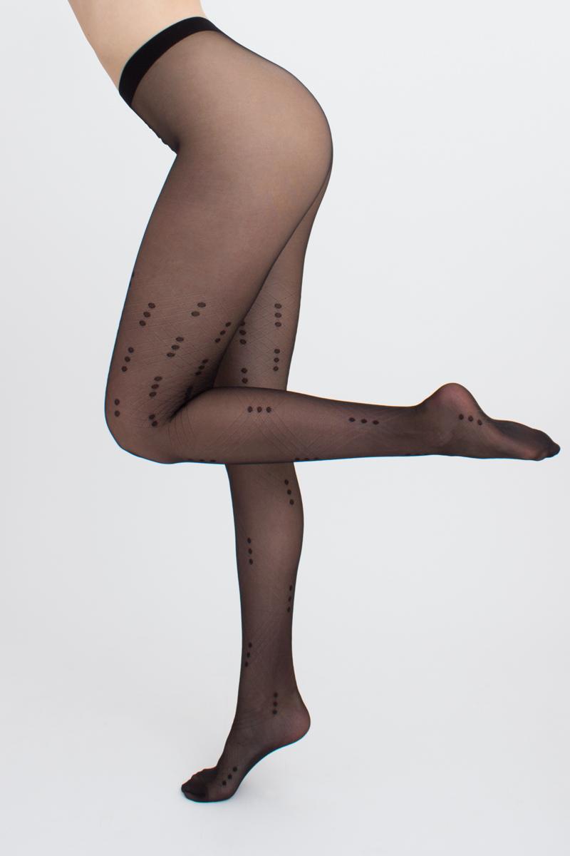 Колготки с принтом Noir 2 20d