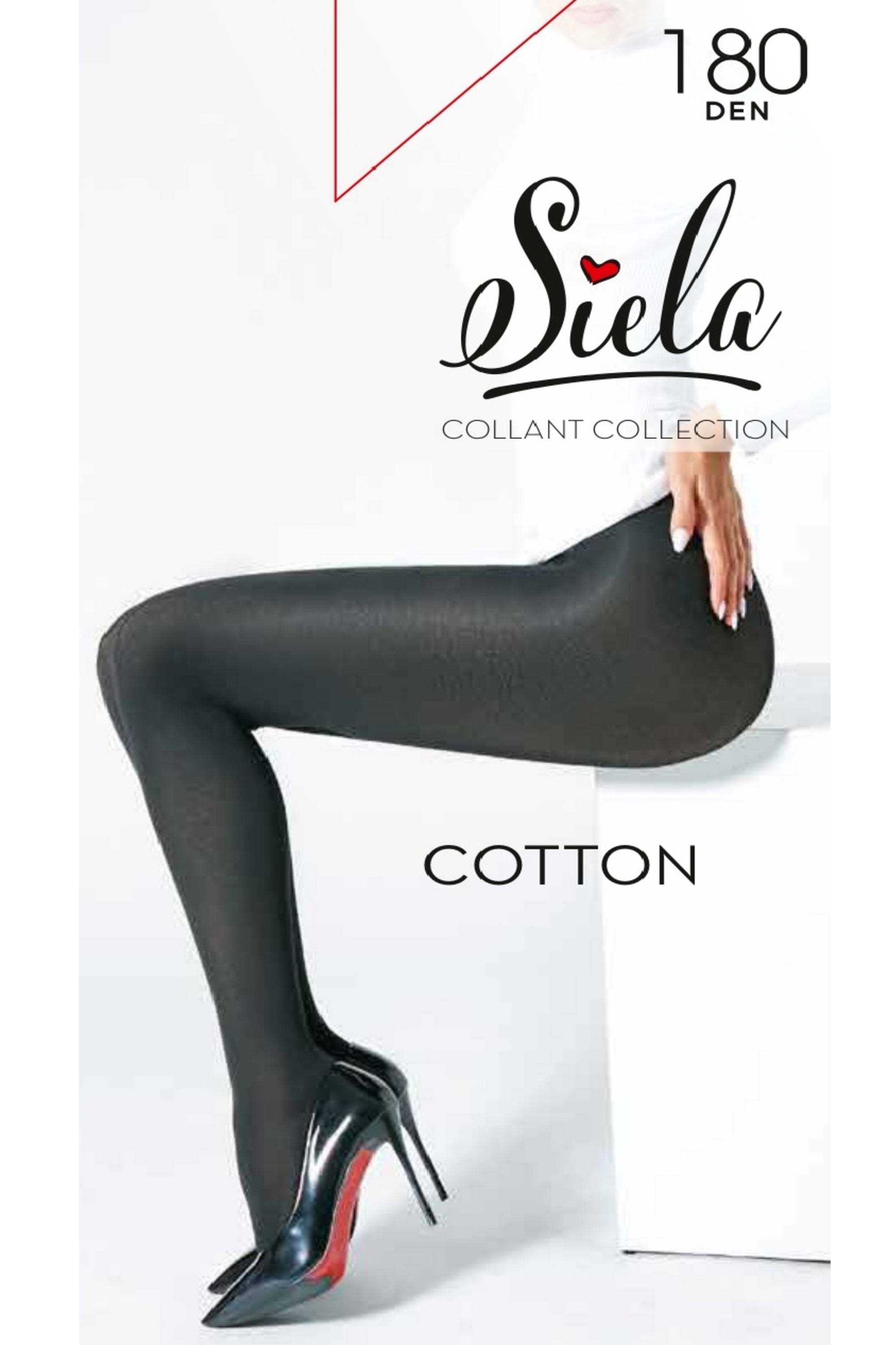 Хлопковые колготки Cotton 180d