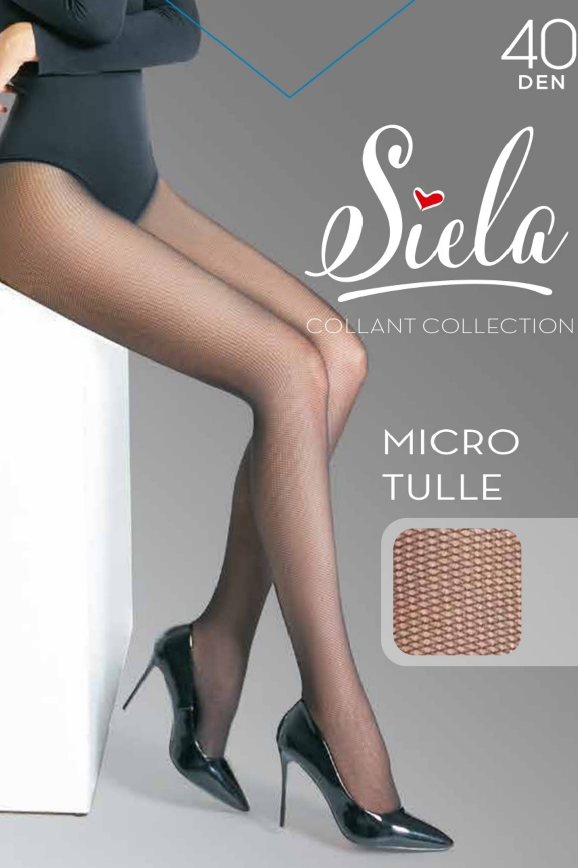 Колготки из микросетки Micro Tulle 40d