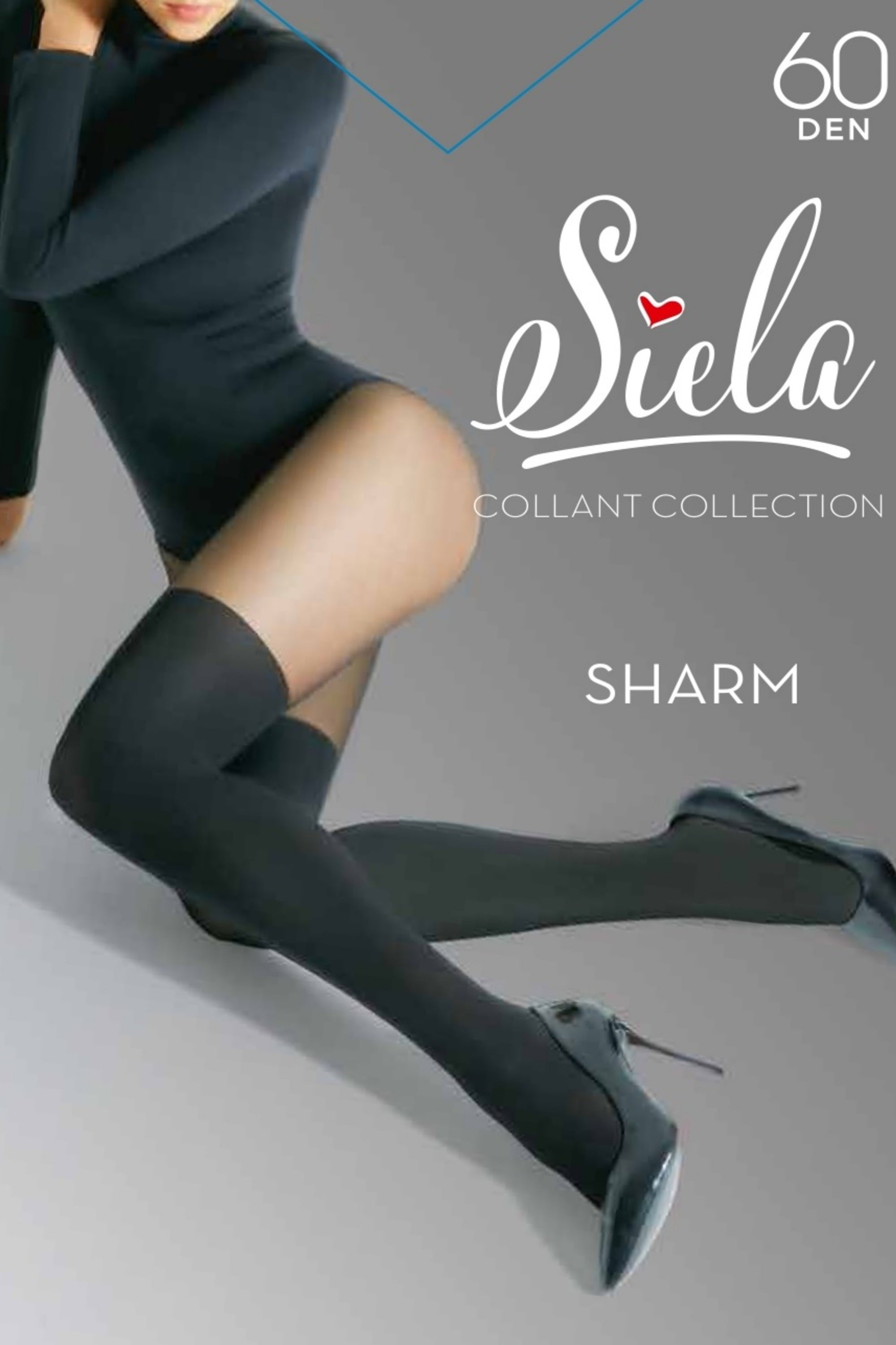 Колготки с имитацией чулок Sharm 60d