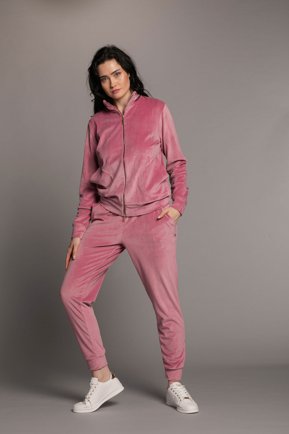 Велюровий комплект для дому 03127/1 powder