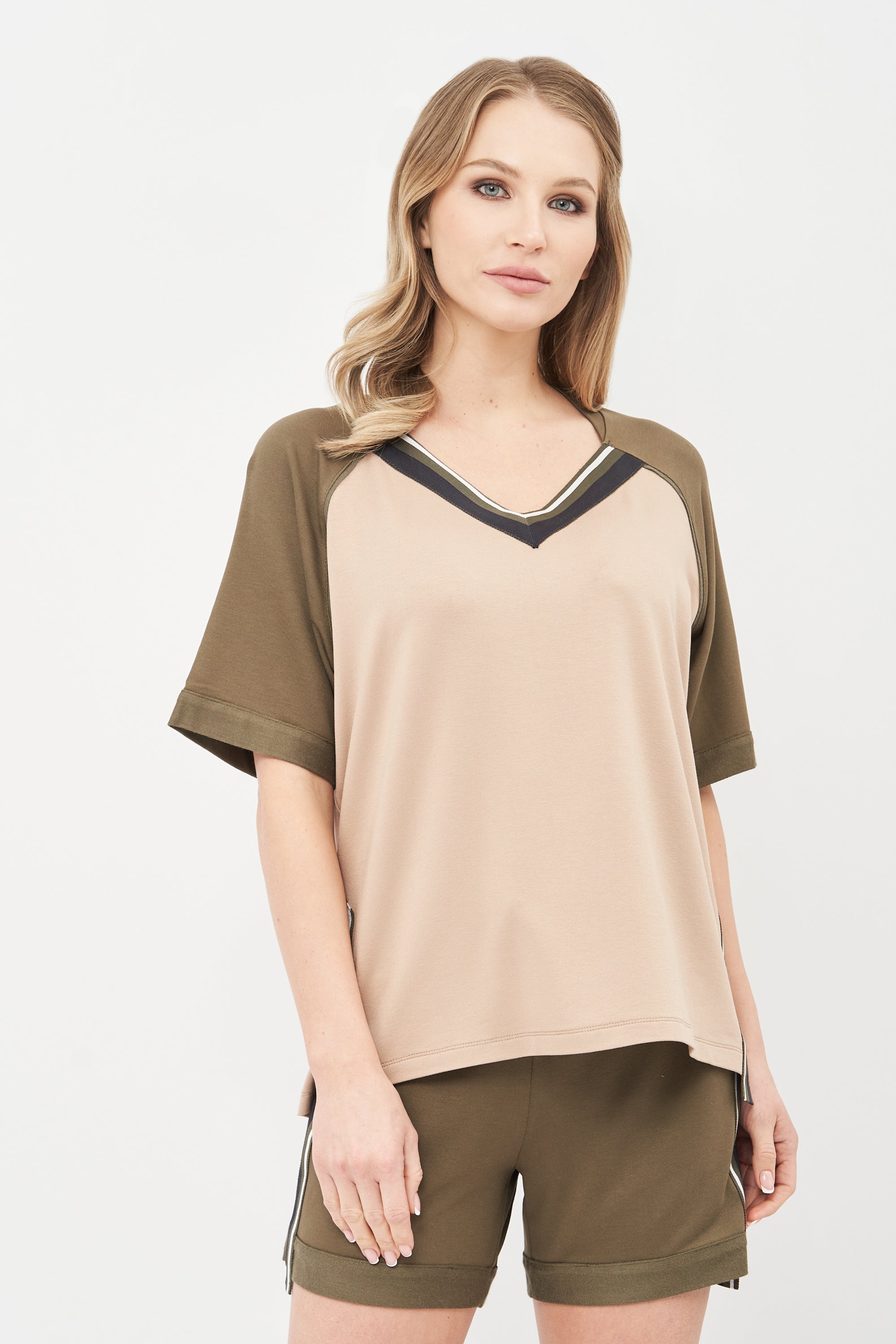 Трикотажный комплект 03154 chocolate