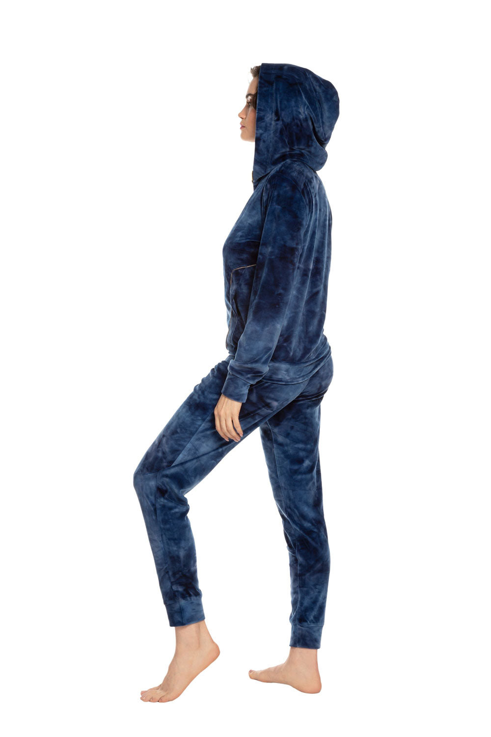 Велюровый комплект 03203 blue