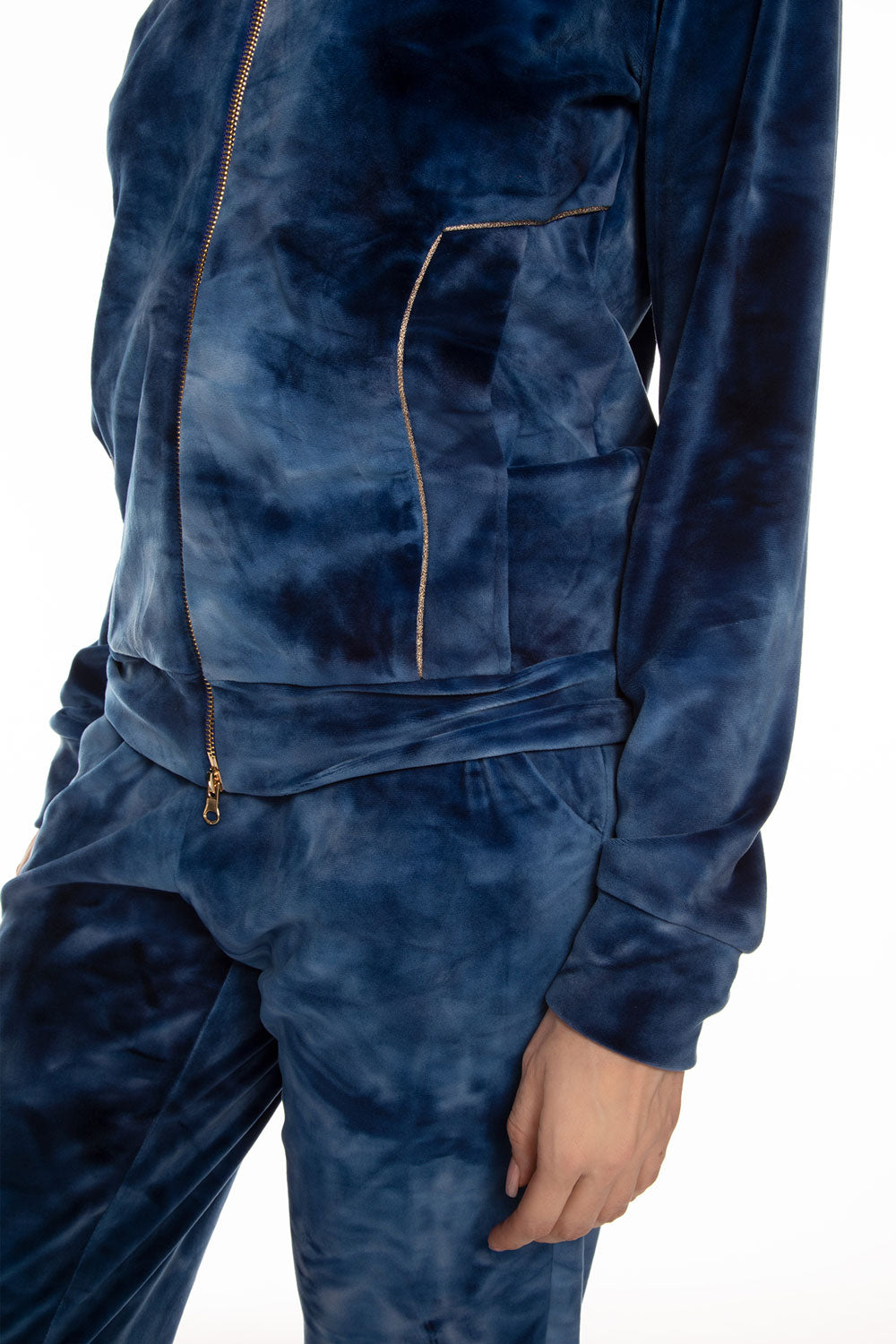 Велюровий комплект 03203 blue