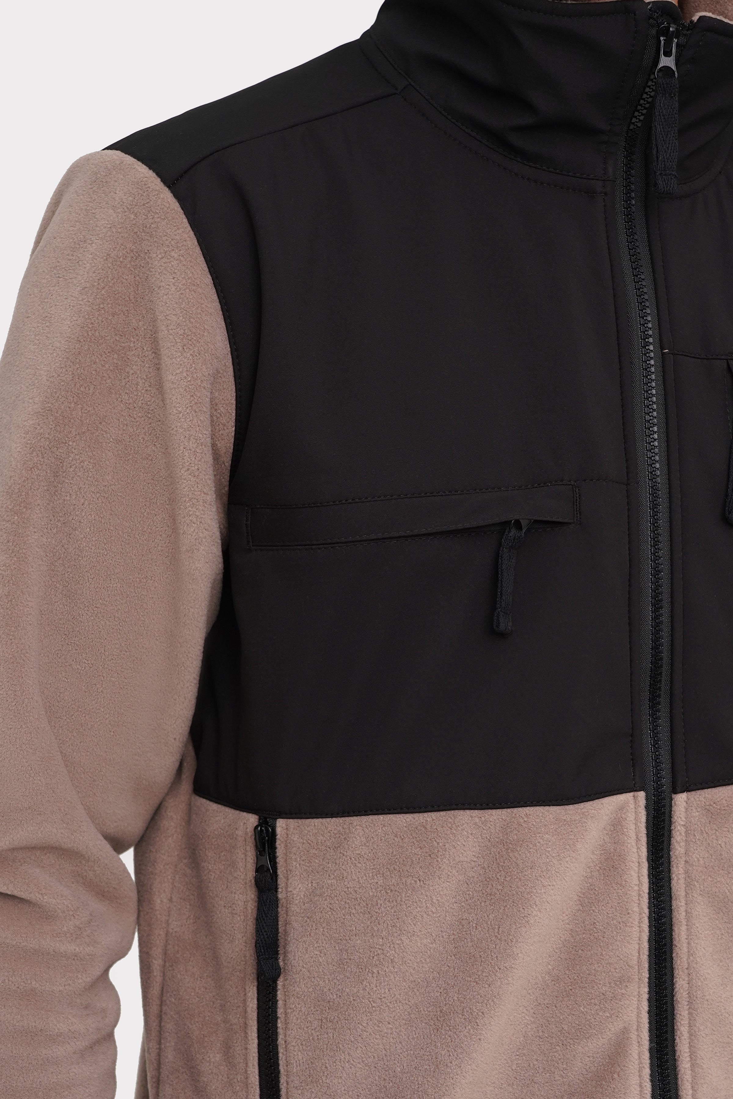 Флисовый мужской костюм 24012 cappucino