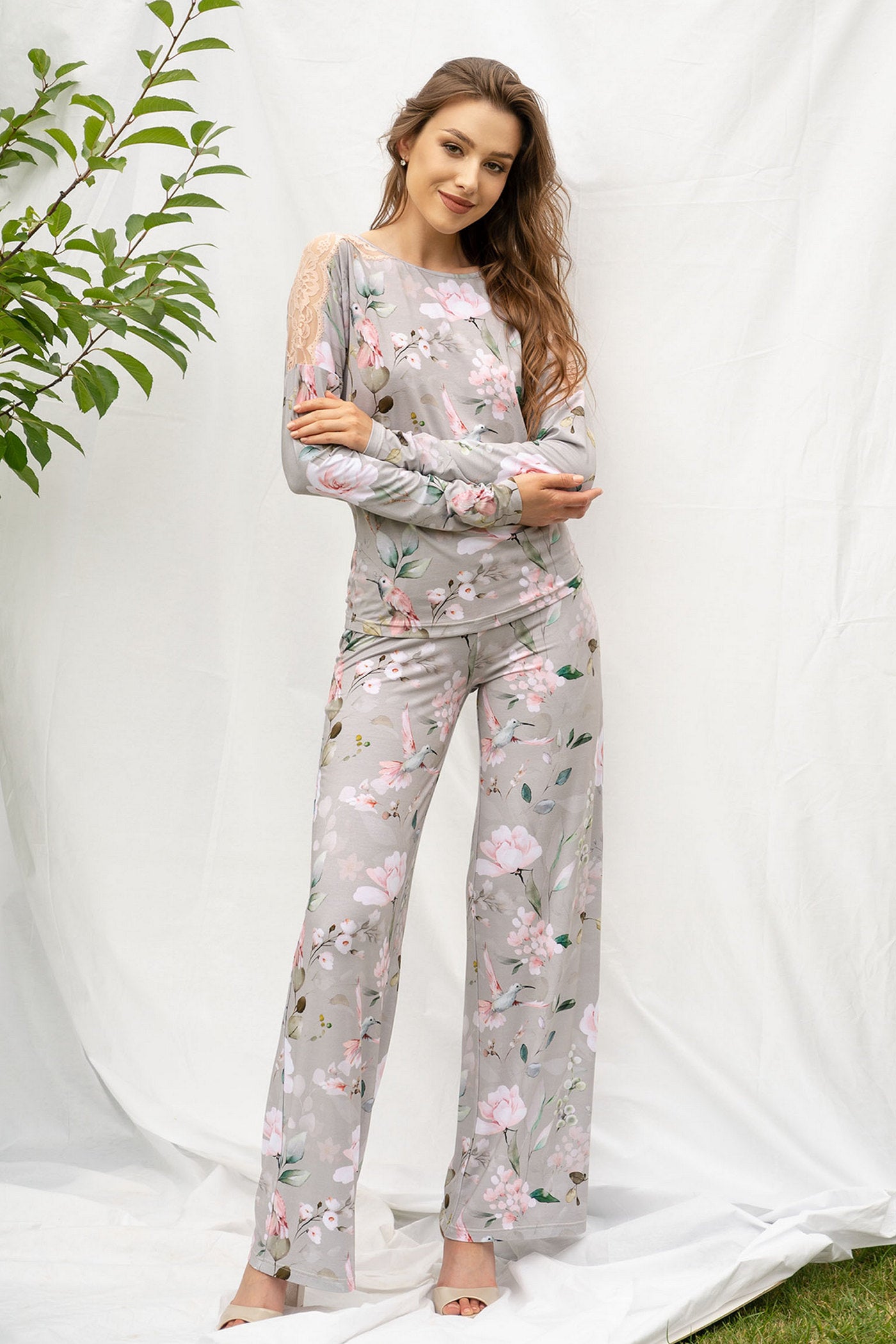 Комплект из вискозы 2314 animal print