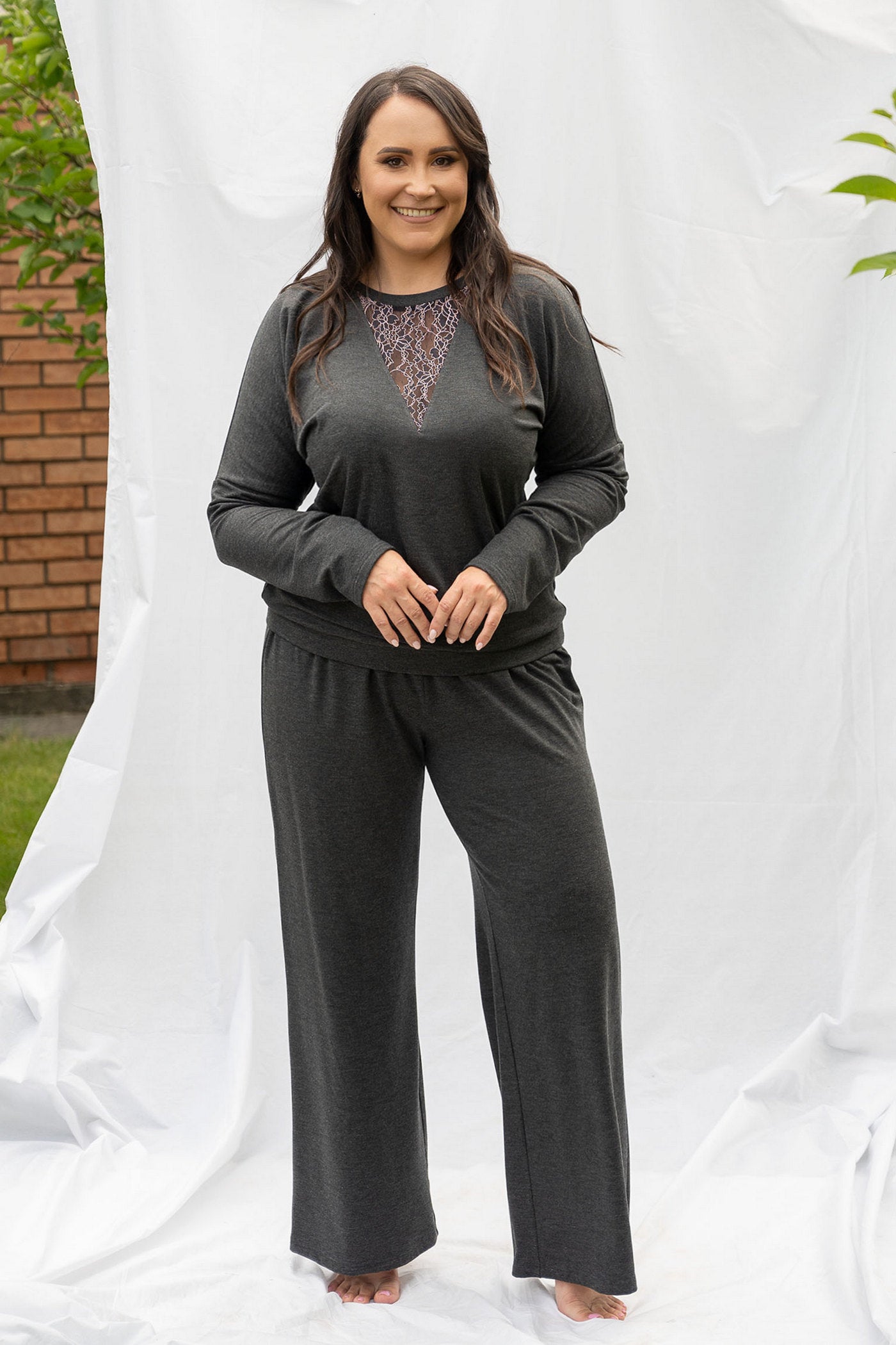 Домашний комплект из вискозы 2317 graphite