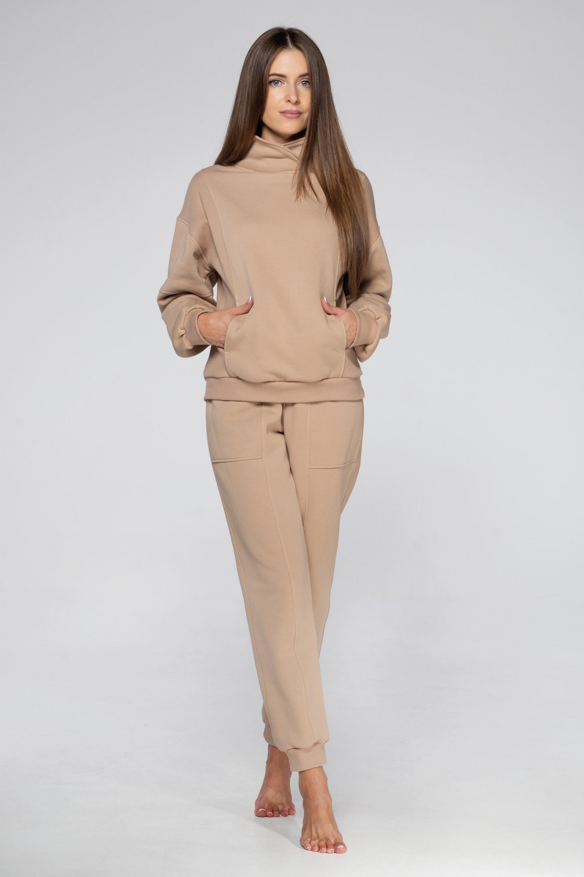 Трикотажный комплект 1307 beige