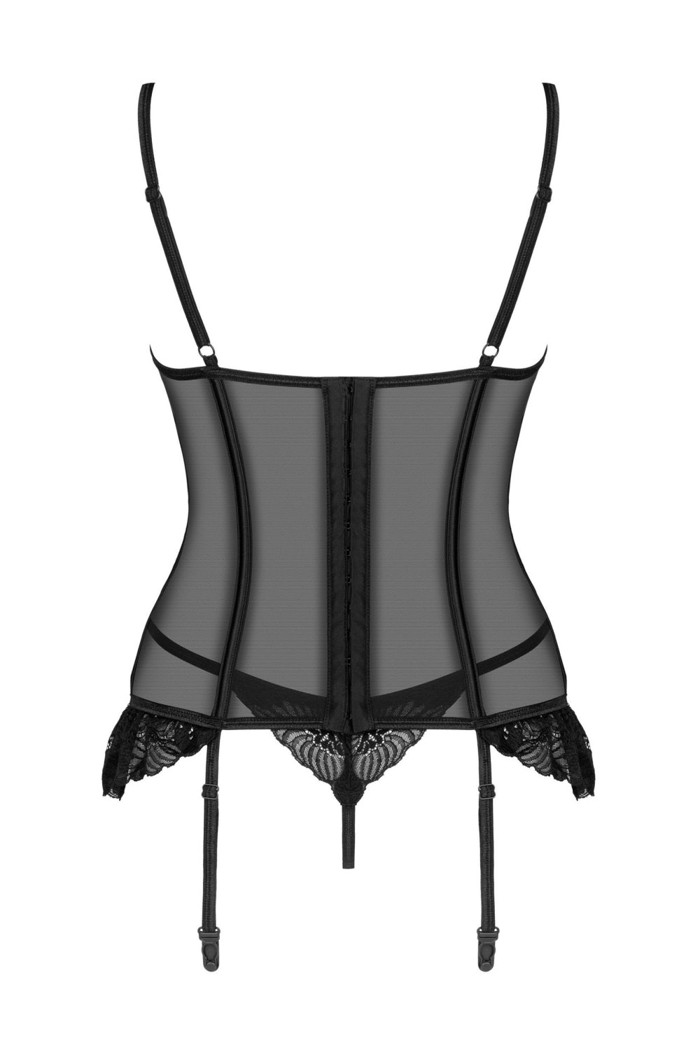 Кружевной корсет с пажами Serena Love