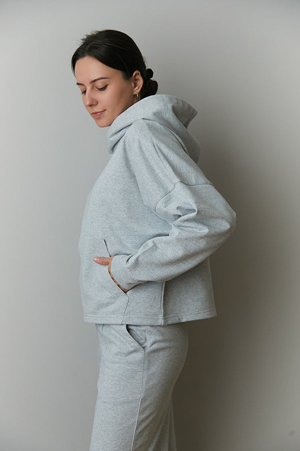 Трикотажный костюм с капюшоном Cloudi TR0063-12-69