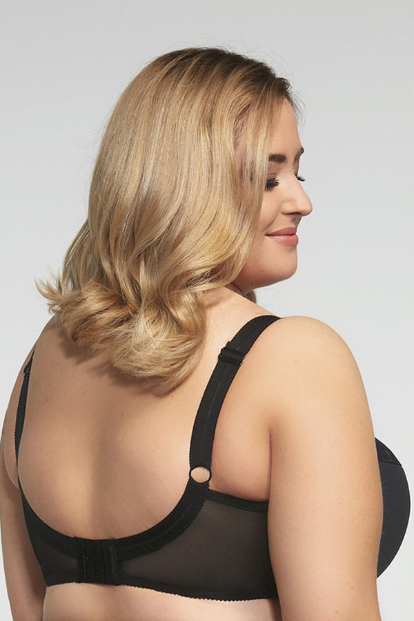 Полудублированный бюстгальтер с принтом Nicole anthracite