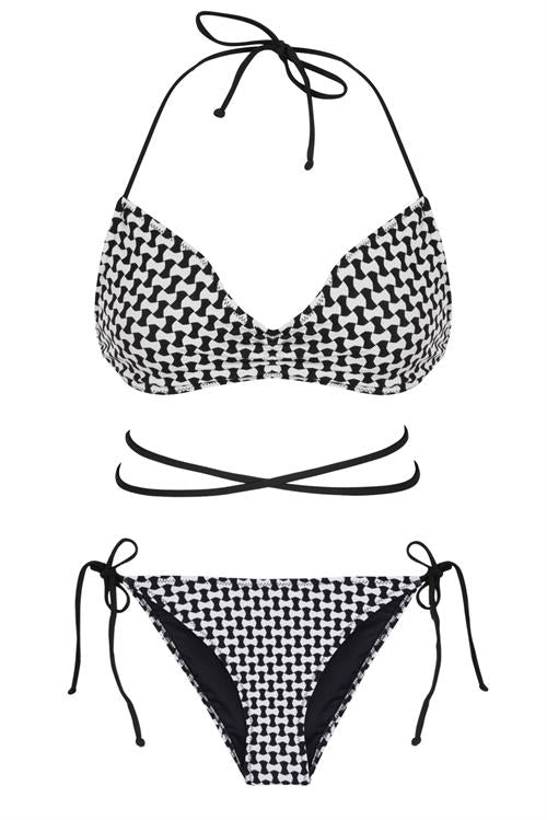 Купальник бикини с завязками 249-1064