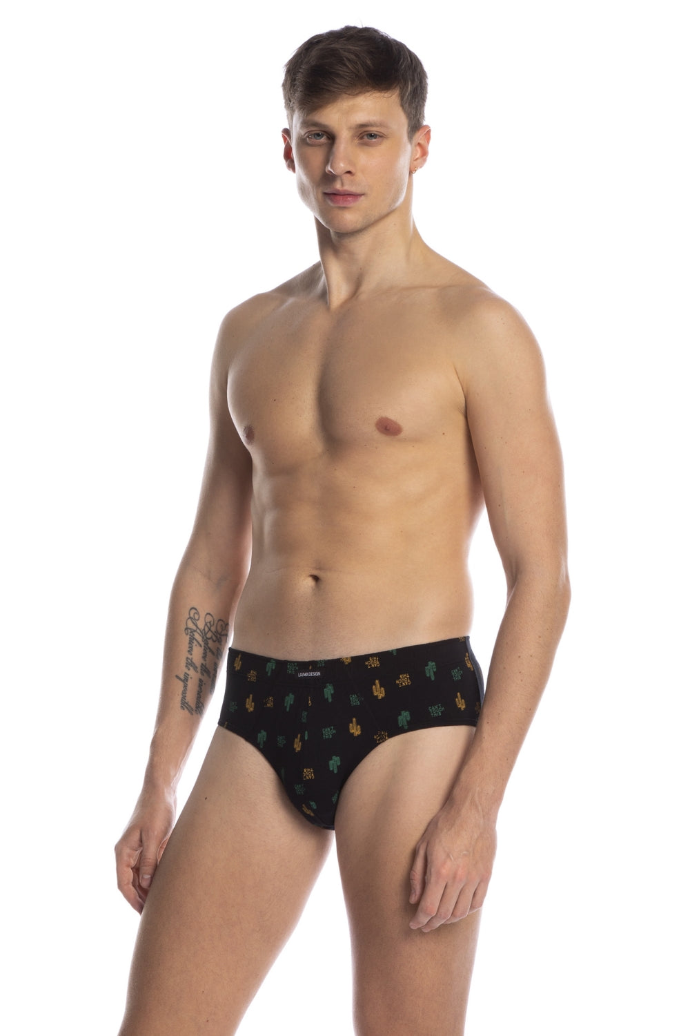 Мужские трусы слип с принтом 1005CL (2 шт.)