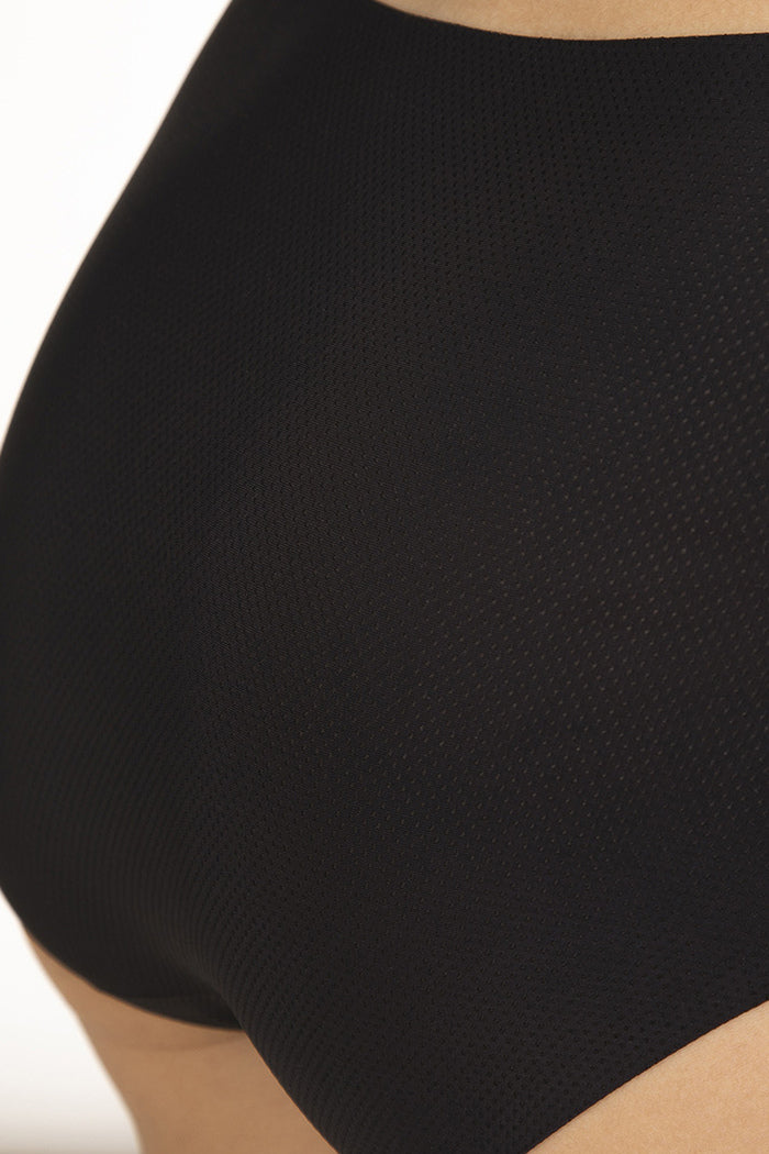 Бесшовные трусики слип с высокой талией POL5002MD-02