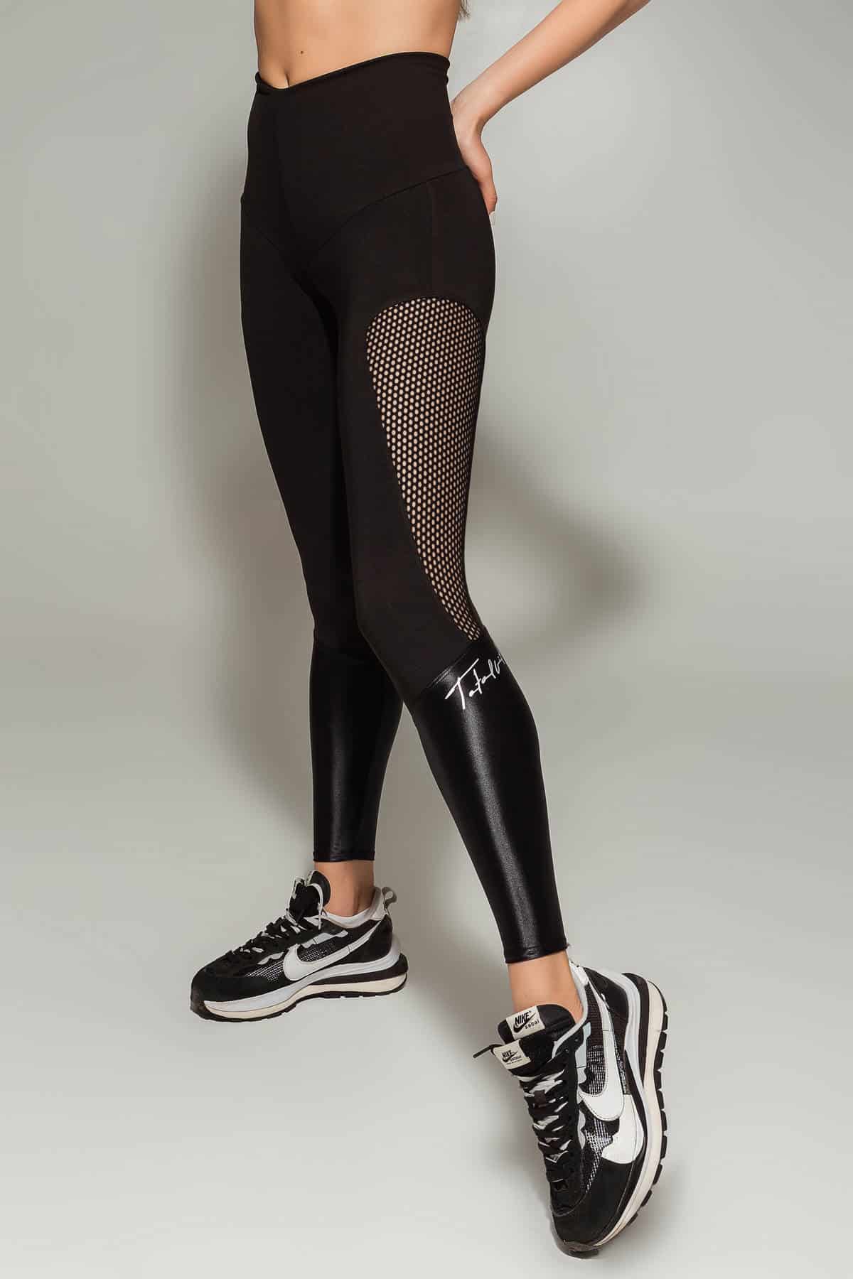 Спортивные леггинсы с сеткой Mystery YS5-C10/25