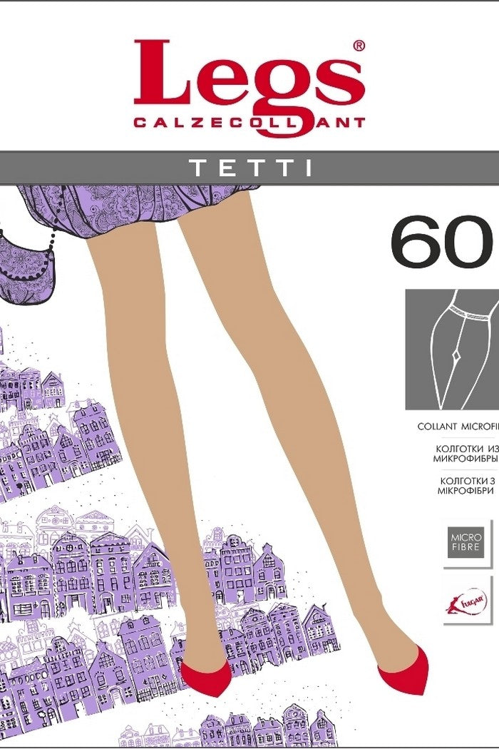 Матовые колготки из микрофибры 401 Tetti 60d