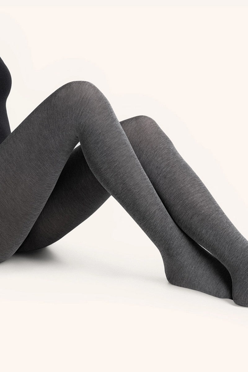 Колготки с меланжевым эффектом 615 Velour Lux 80/200 80d