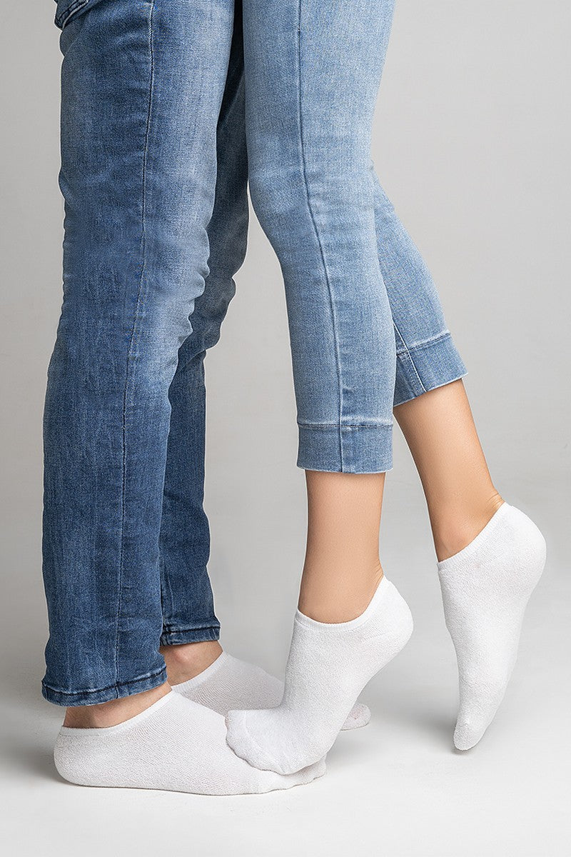 Короткие хлопковые носки Low Terry 80