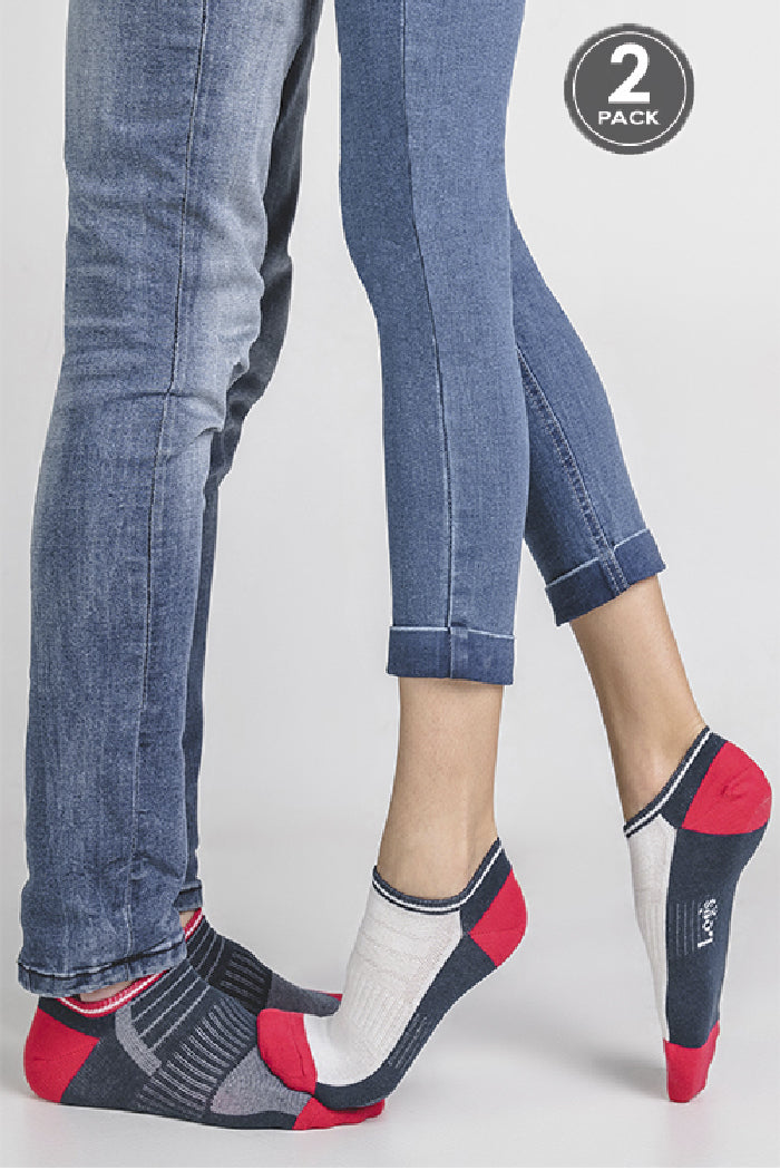 Хлопковые спортивные носки Active Low 82 (2 шт.)