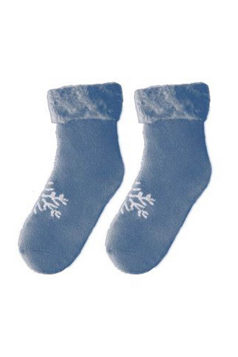 Акриловые носки со снежинкой Thermo 10