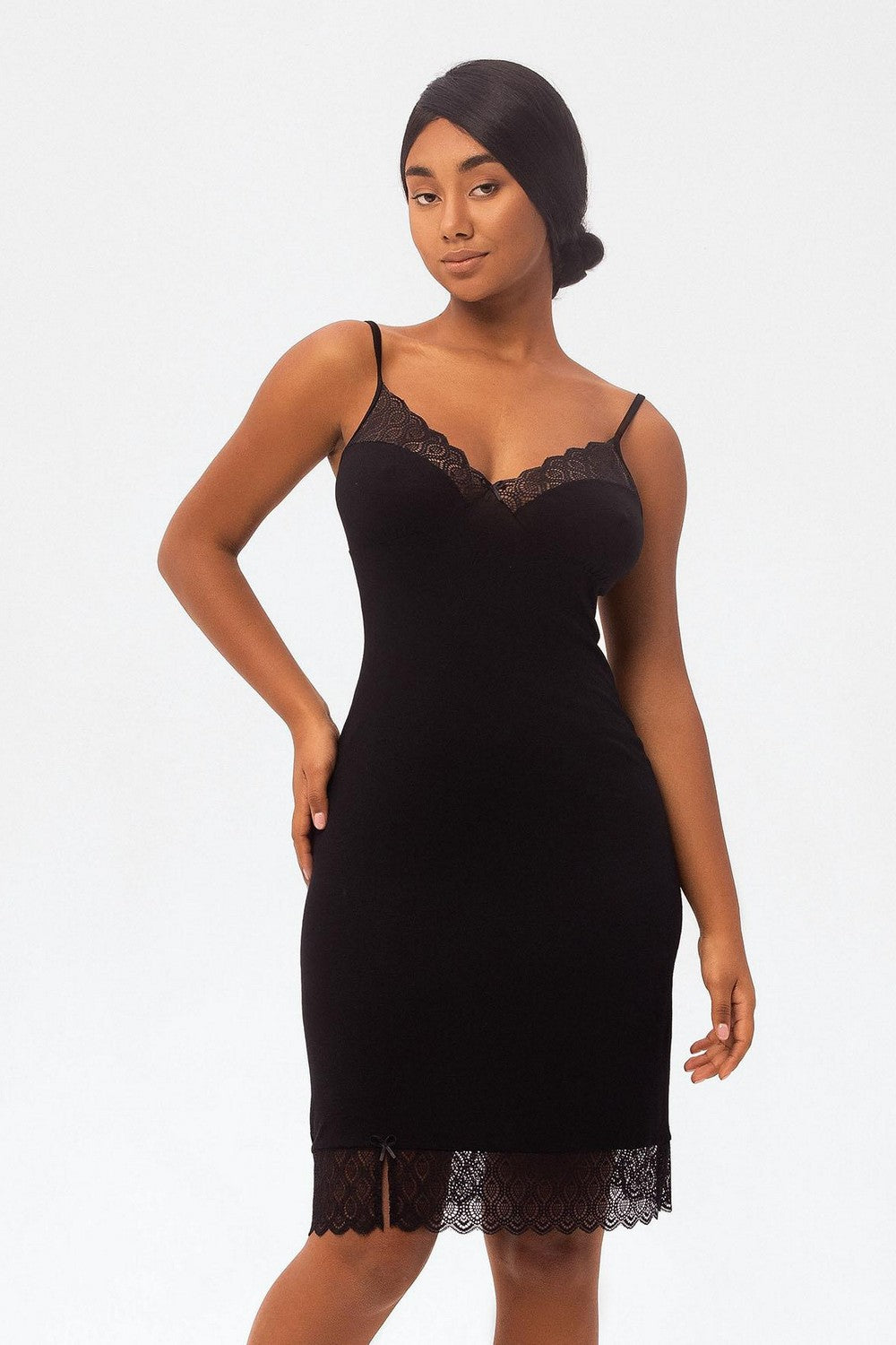 Сорочка из вискозы с кружевом 1348/60065