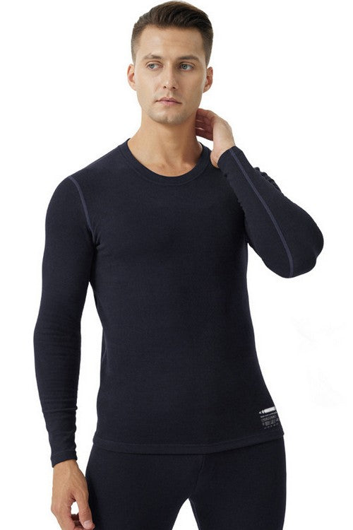 Мужской термолонгслив ДЛ003ТВ navy