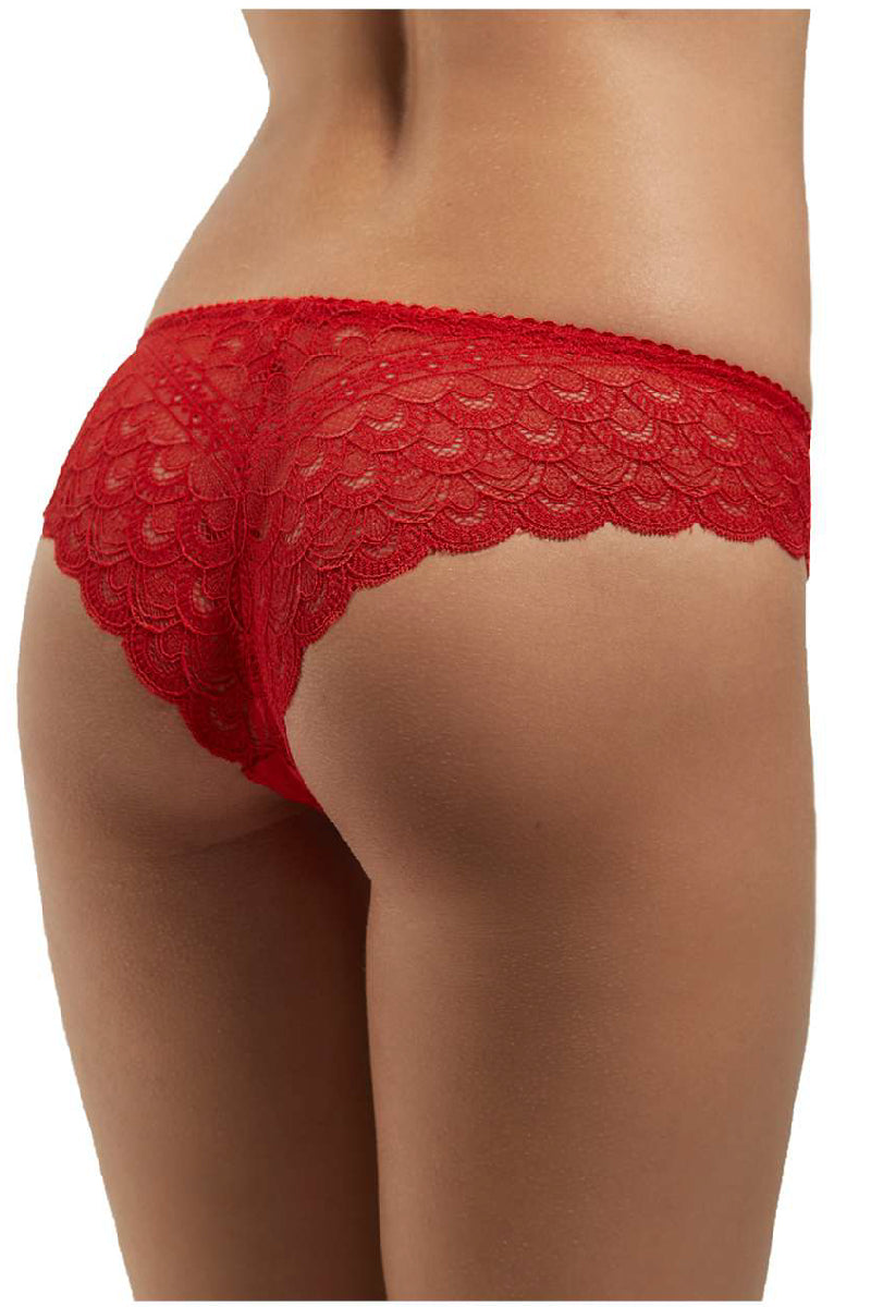 Трусики бразилиана с кружевом L5106B0