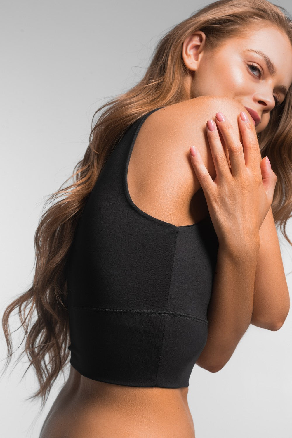 Спортивний топ з мікрофібри LS003t Furuta antracit