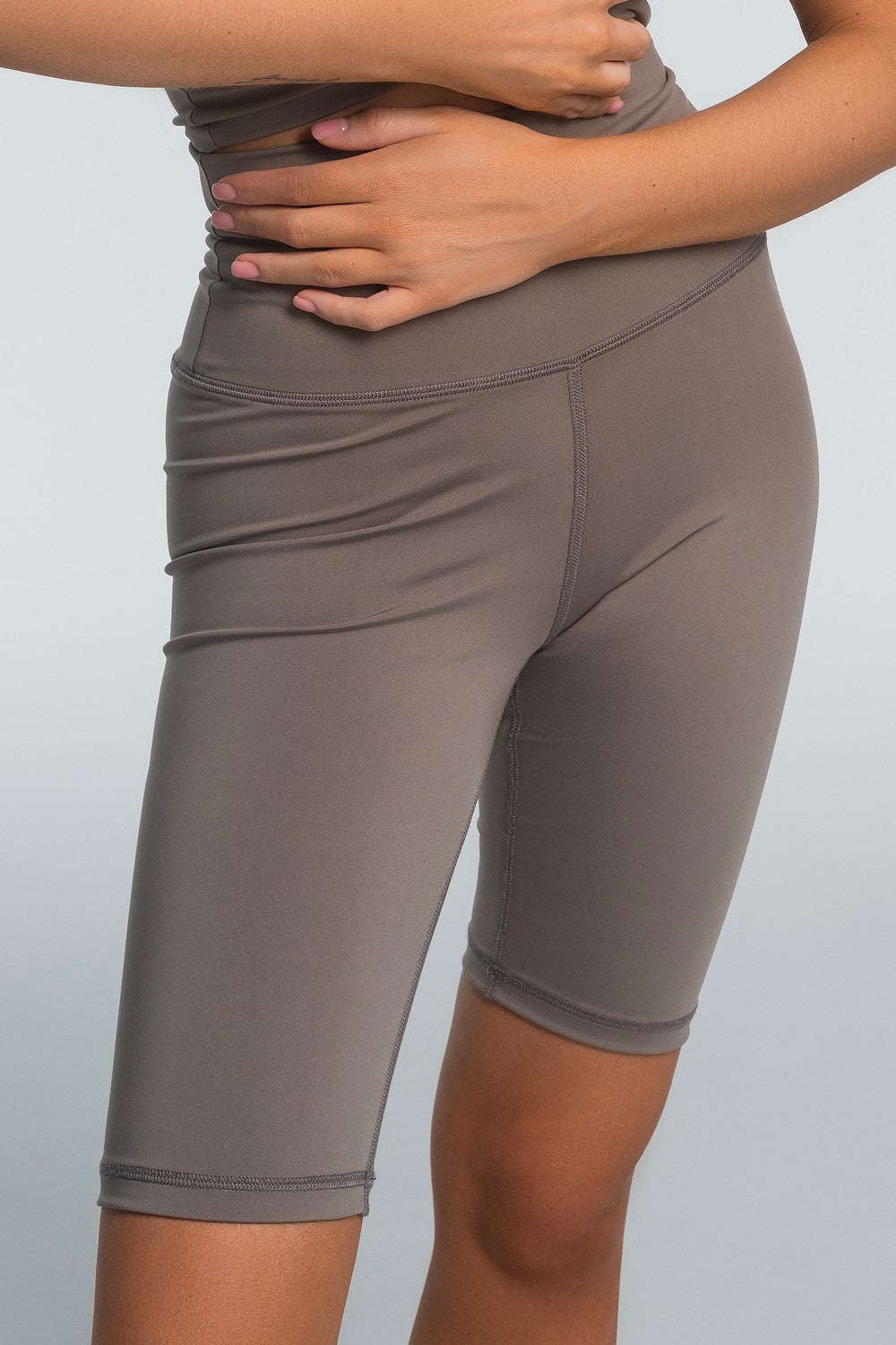 Велосипедки из микрофибры LS044b Arbusto taupe