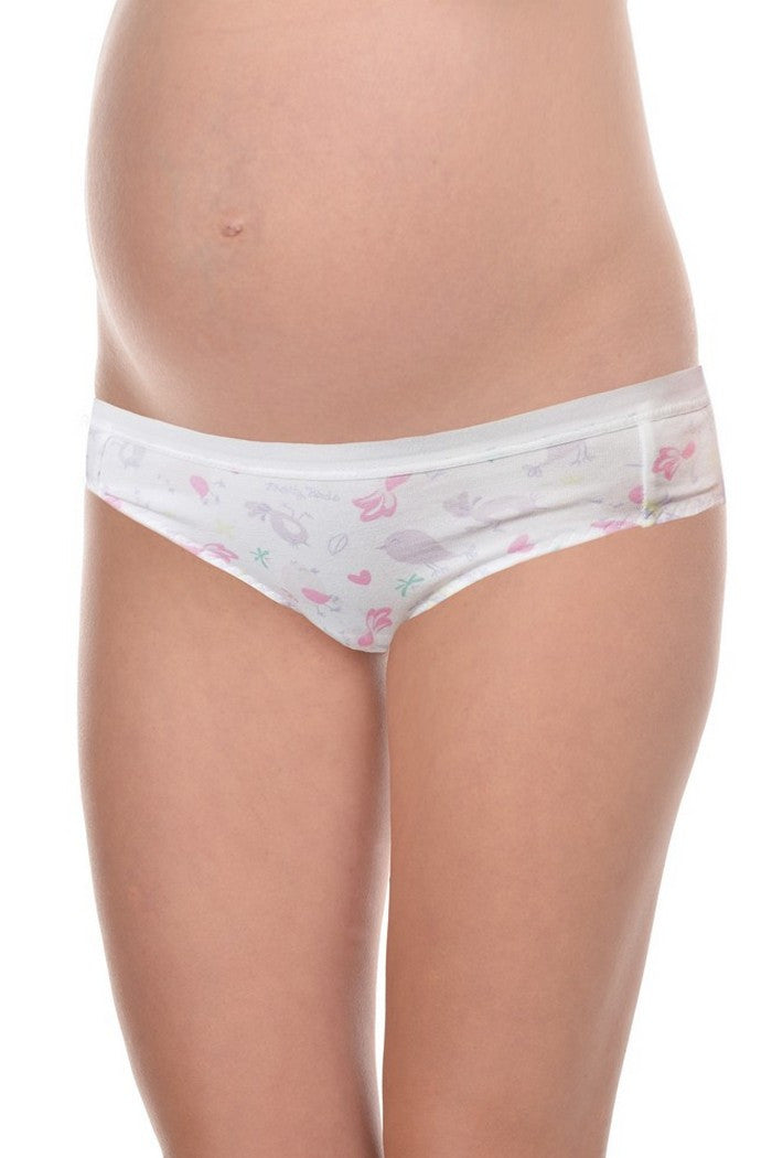 Хлопковые трусики слип для беременных 510