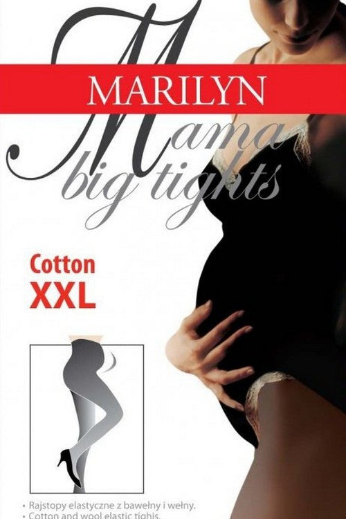 Хлопковые колготки для беременных Big Mama Cotton 120den