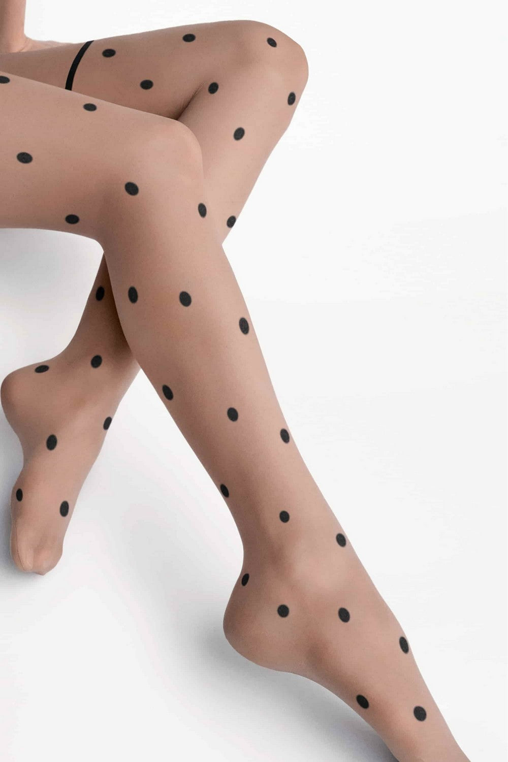 Колготки с имитацией чулок Zazu C10