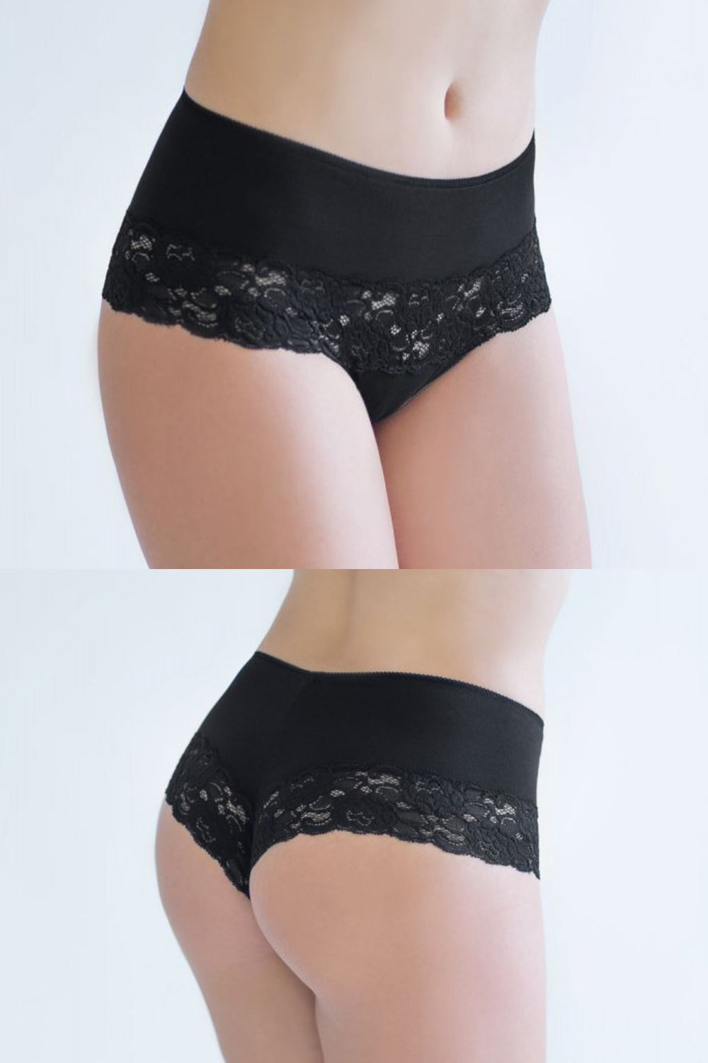 Хлопковые шортики с кружевом 01-170 Camila