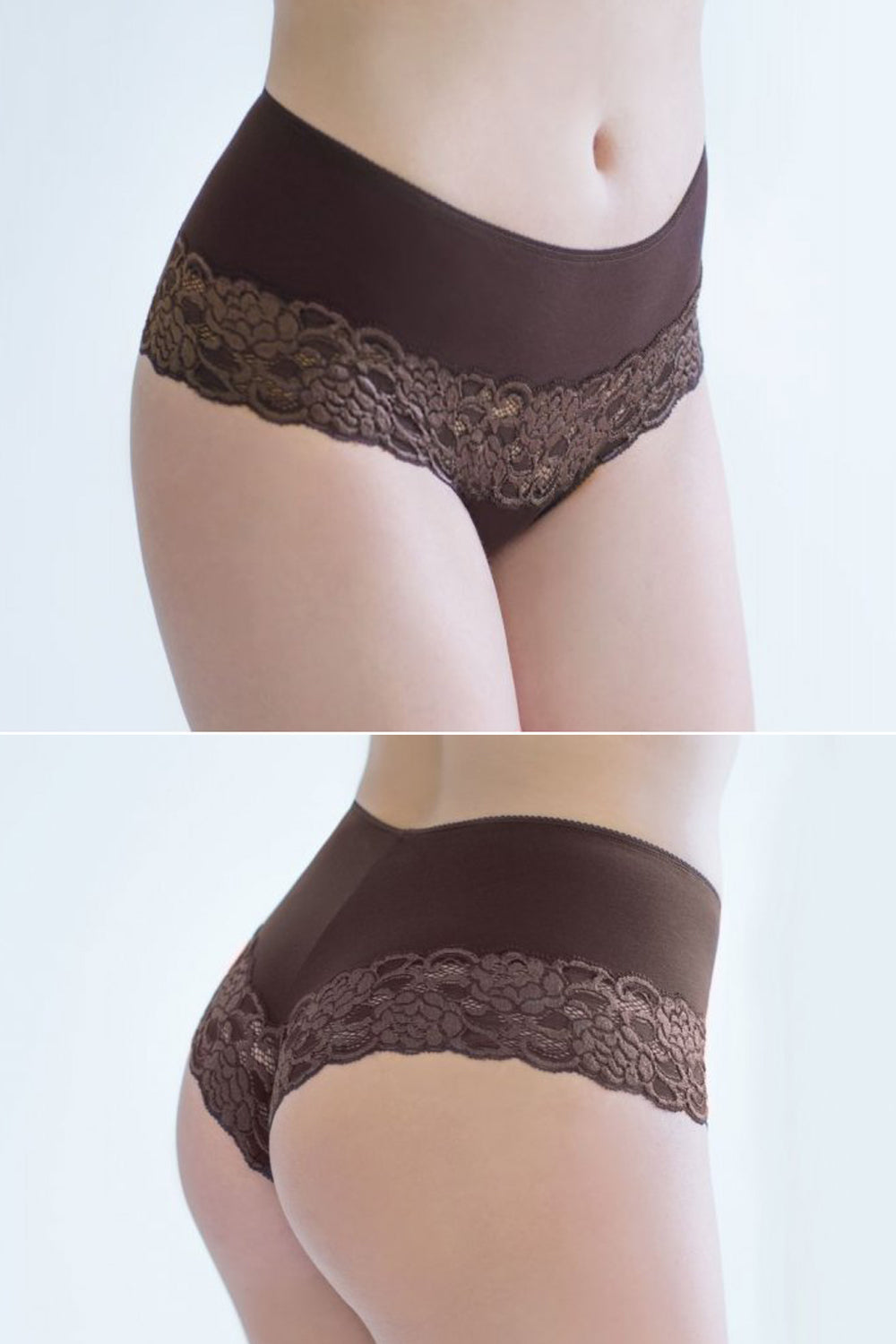 Хлопковые шортики с кружевом 01-170 Camila