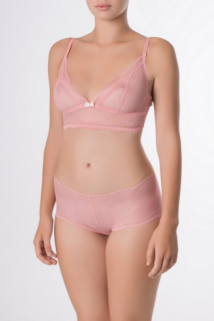 Кружевной бралет без косточек 07-016