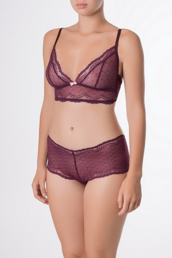 Кружевной бралет без косточек 07-016