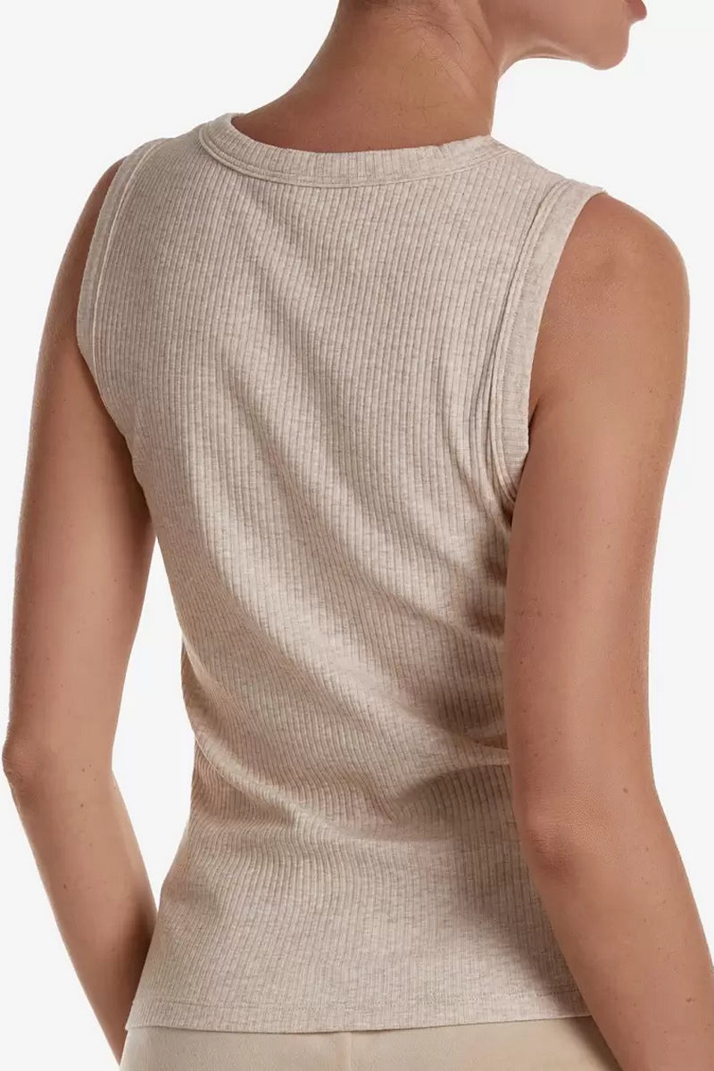 Домашняя майка в рубчки Гран-Віа М4 beige melange