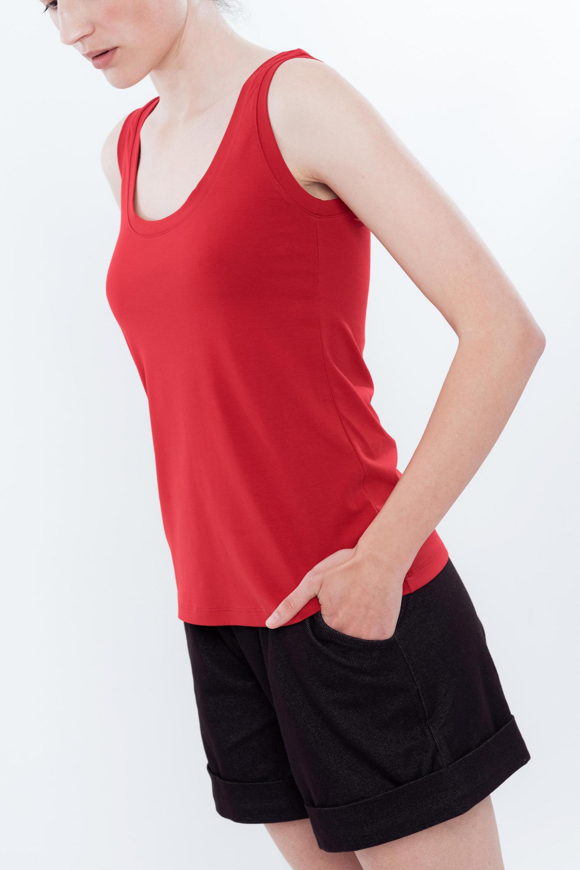 Хлопковая майка 0100 cherry