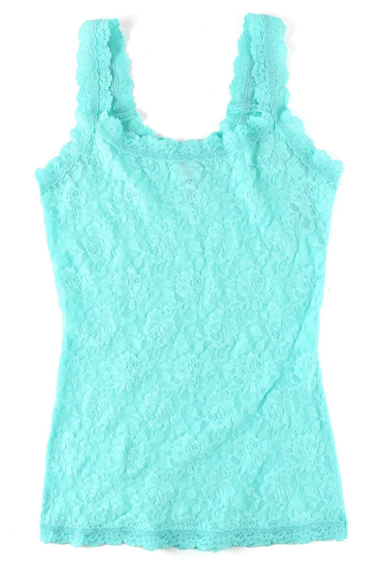 Кружевная майка 1390LP Signature Lace bright aqua blue