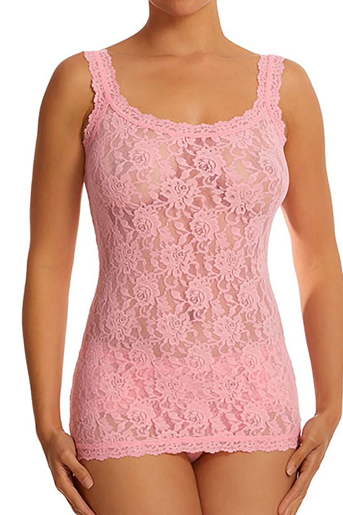 Кружевная майка 1390LP Signature Lace pink lady