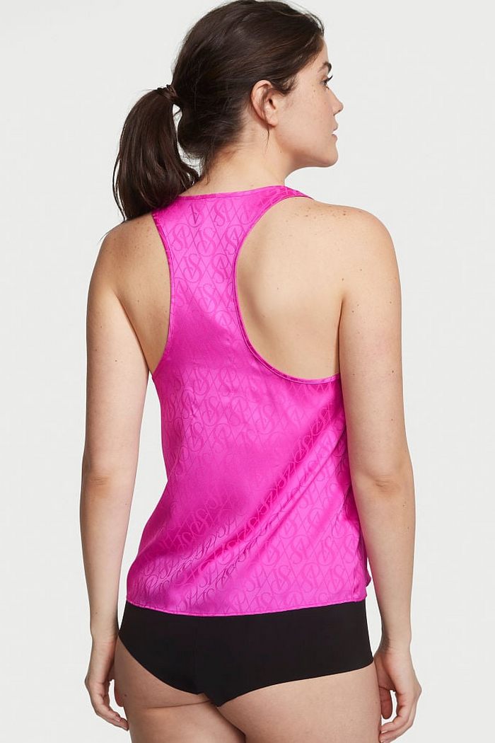 Сатиновая пижамная майка 379839147