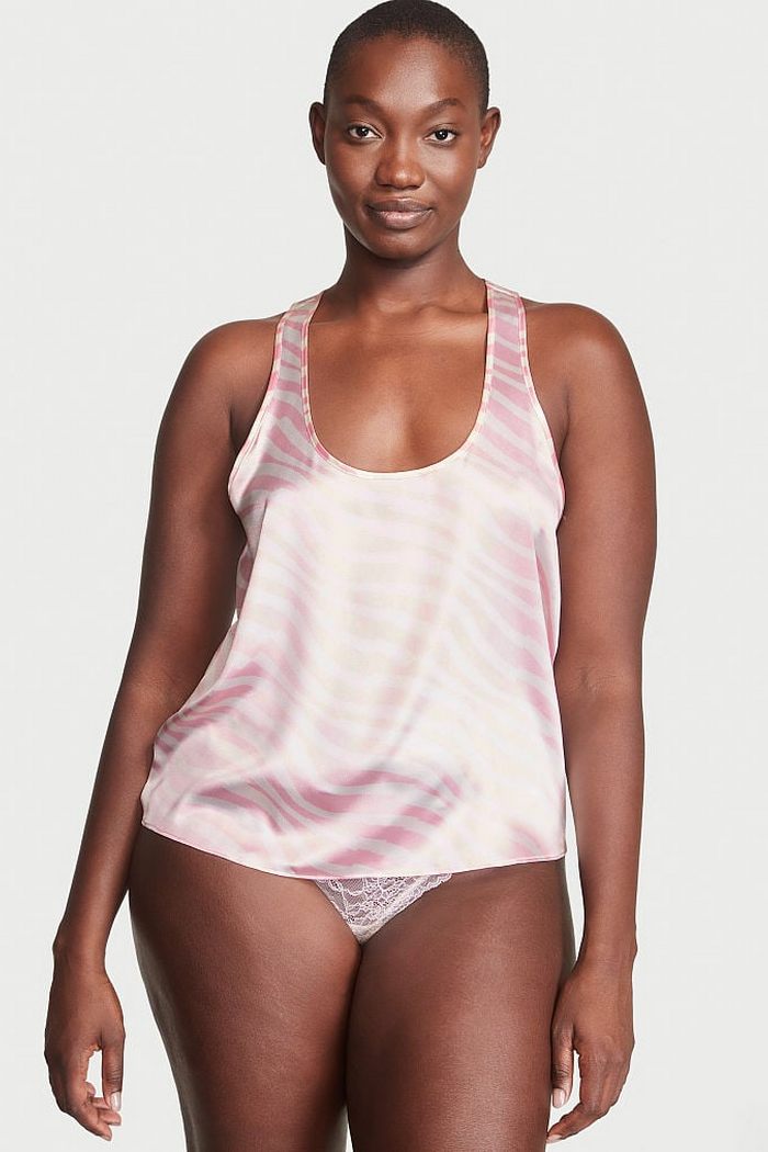 Сатиновая пижамная майка 994009760