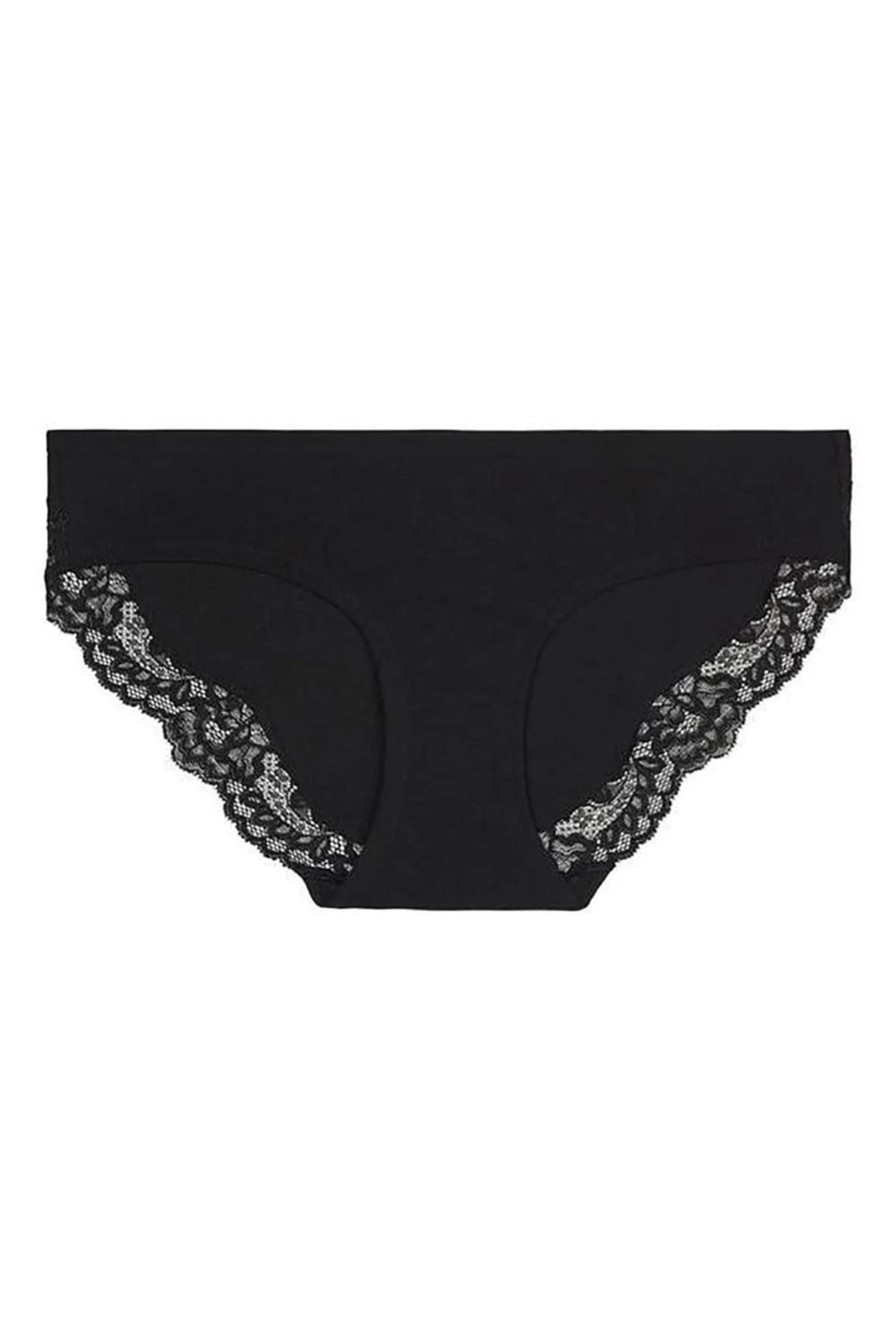 Трусики слип с кружевом Simply Me 301612 black