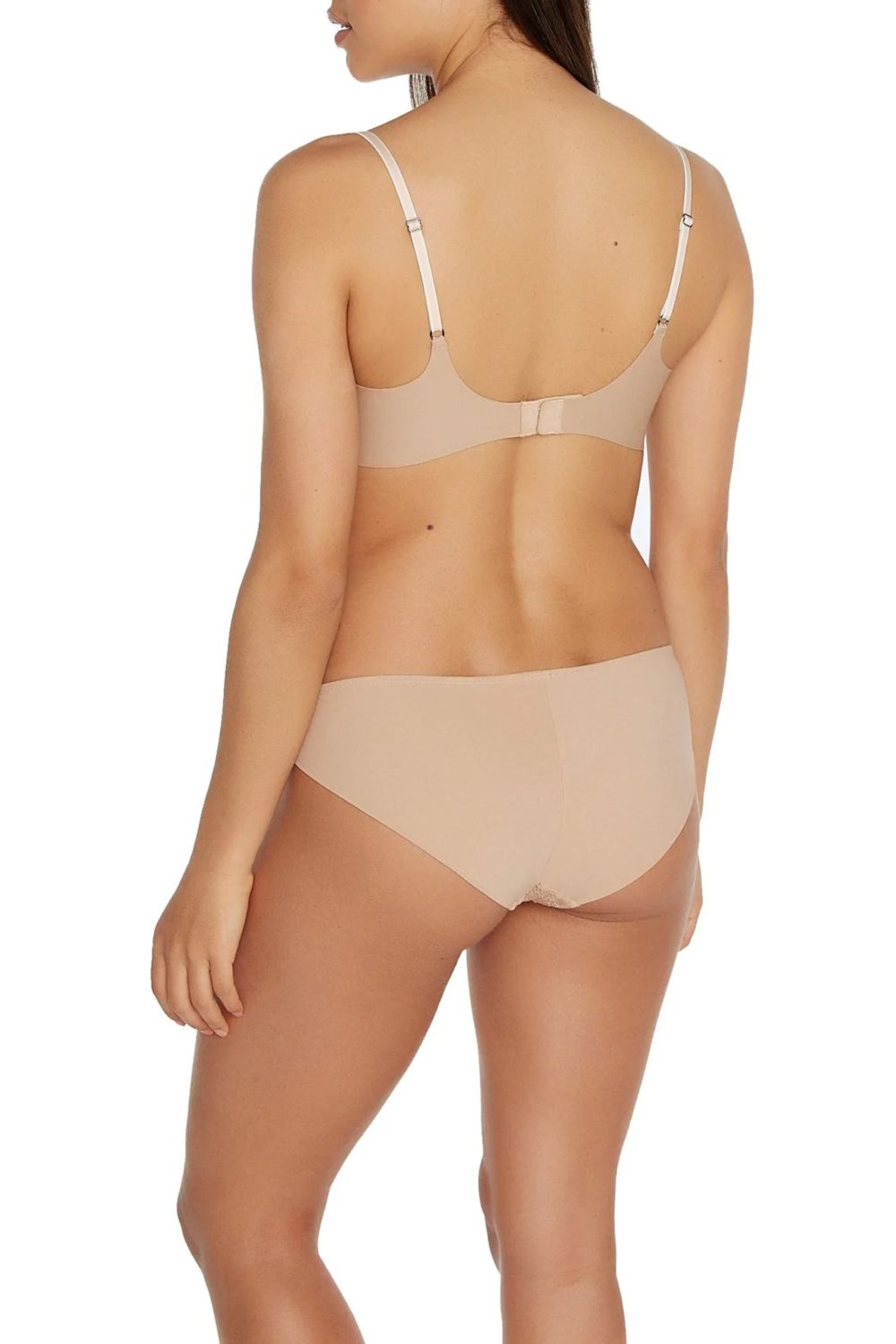 Трусики слип с кружевом Naturally Me 301619 beige