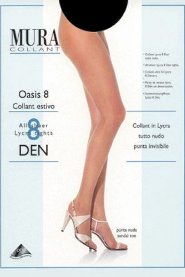 Тонкие летние колготки с классической талией 208 Oasis (8 den)