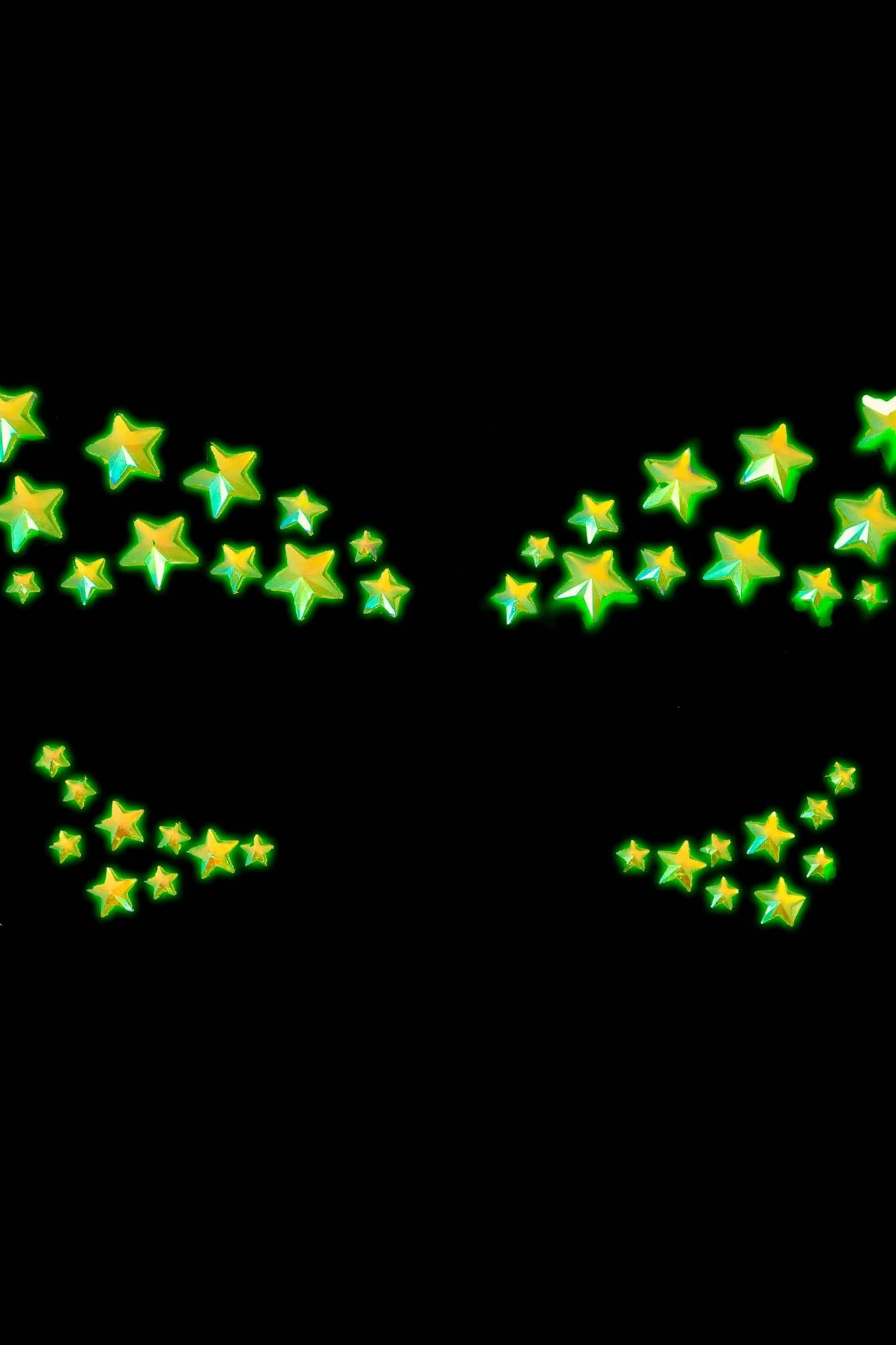 Светящиеся стразы Celeste face jewels sticker