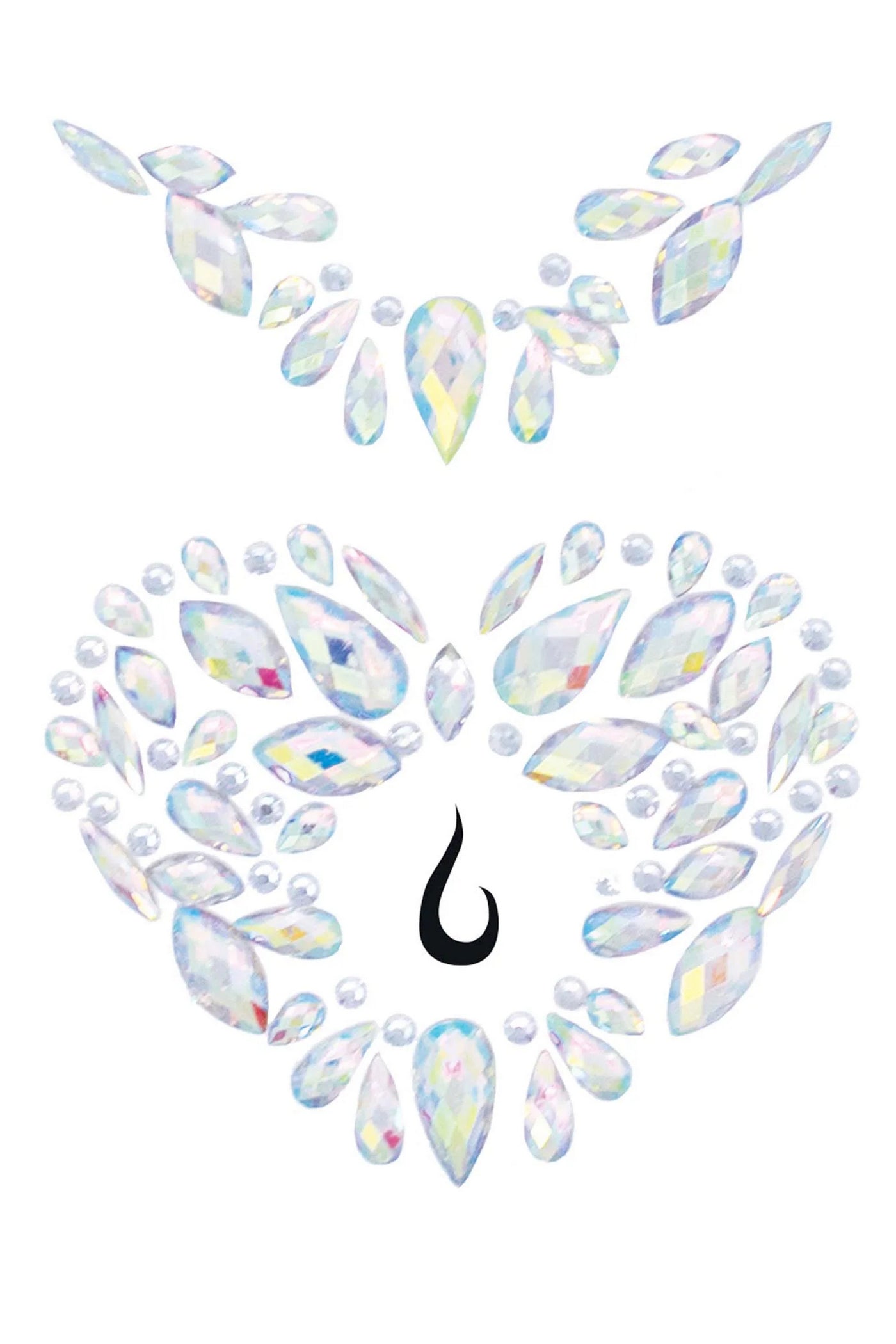 Самоклеящиеся стразы на тело Novalie body jewels sticker