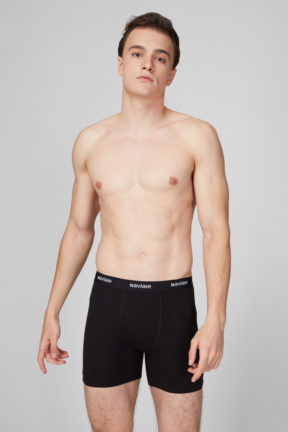 Мужские трусы шорты MU232-01 (2 шт.) black/blue